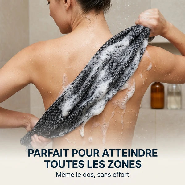 Serviette de douche exfoliante Ressac™